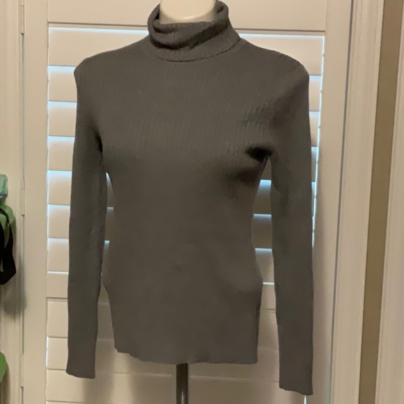 Merona Gray Cowl Neck Sweater - Picture 1 of 7
